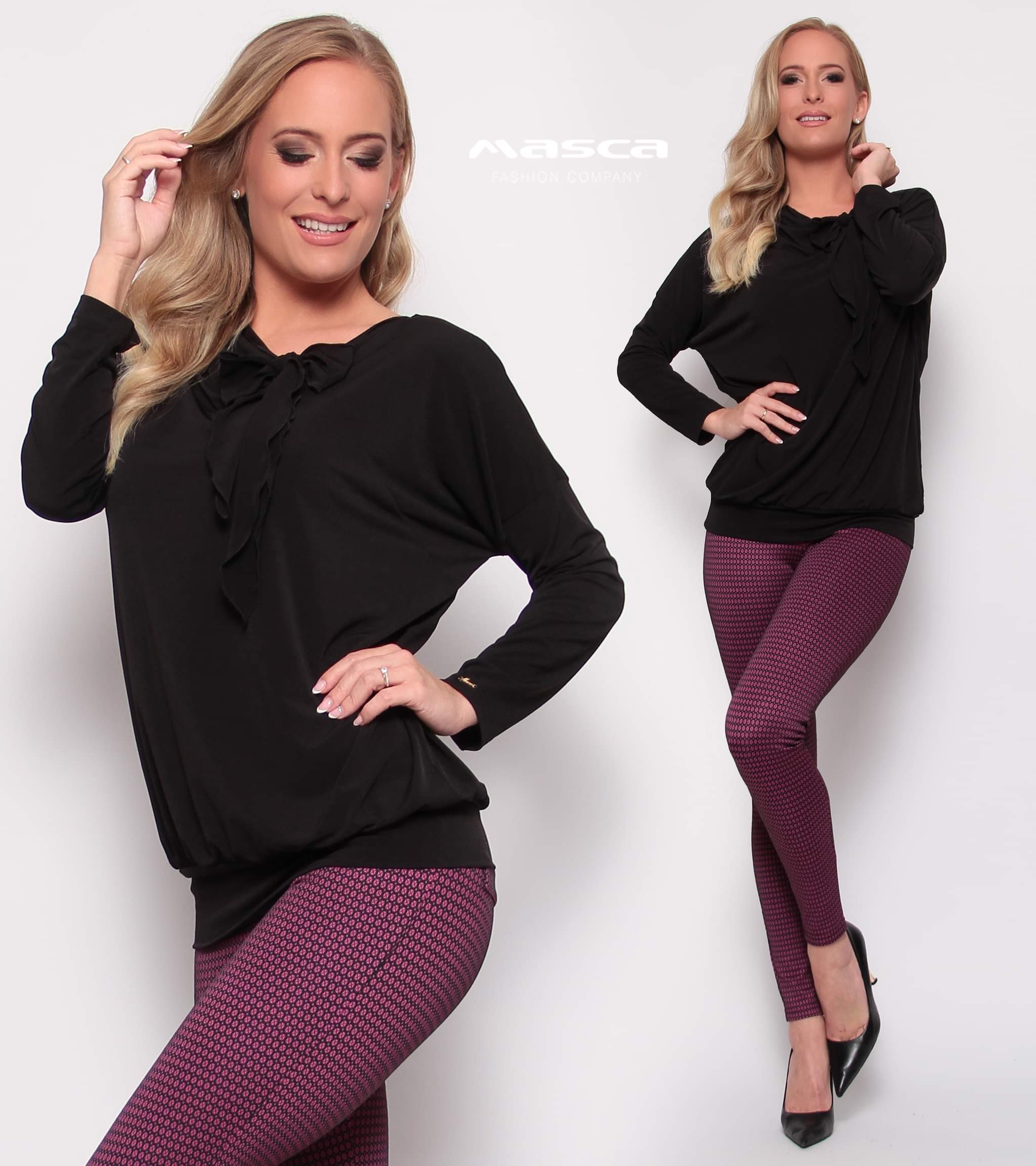 33498-F64 Masca Fashion Felső