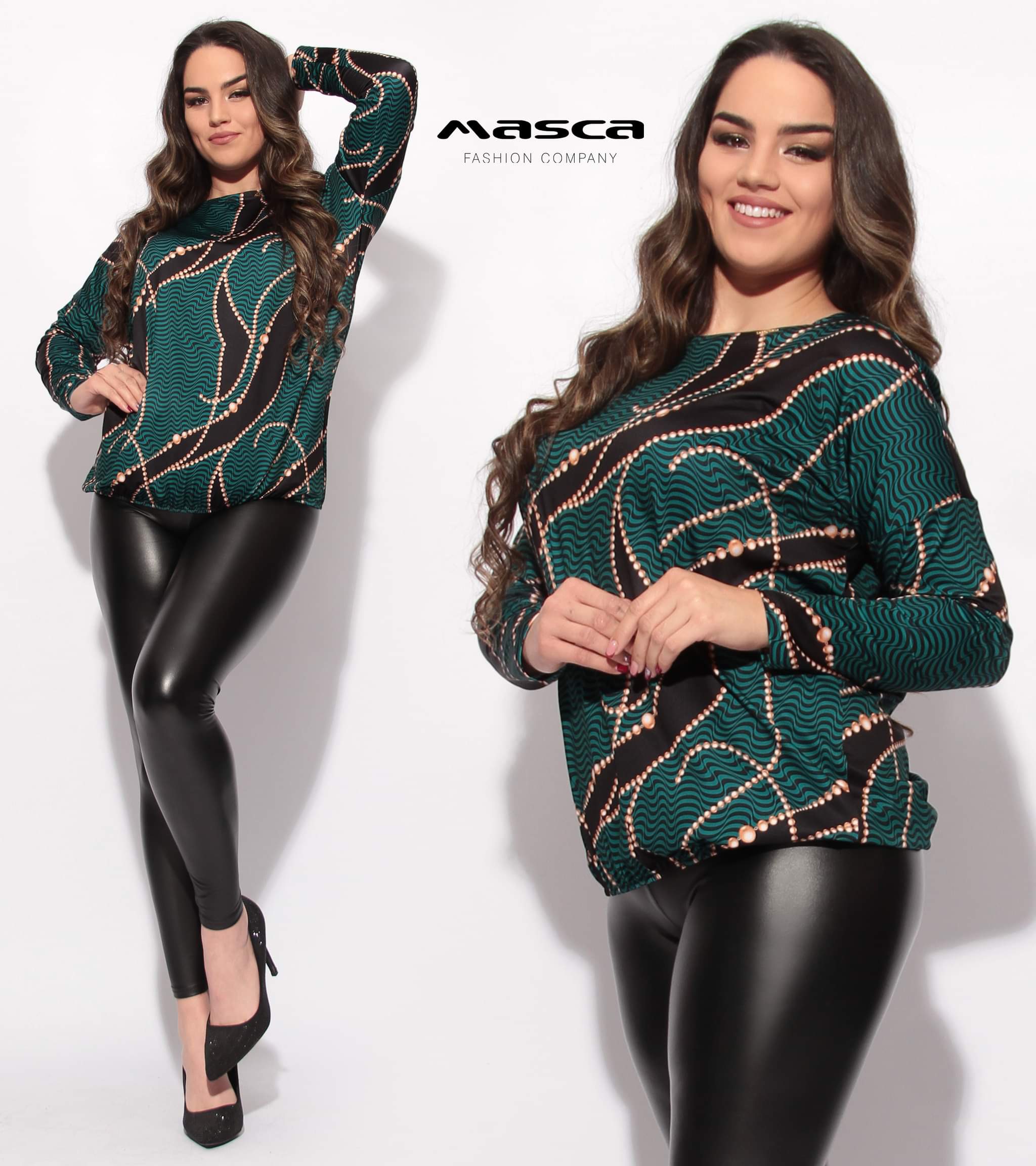 38968-F72 Masca Fashion Felső