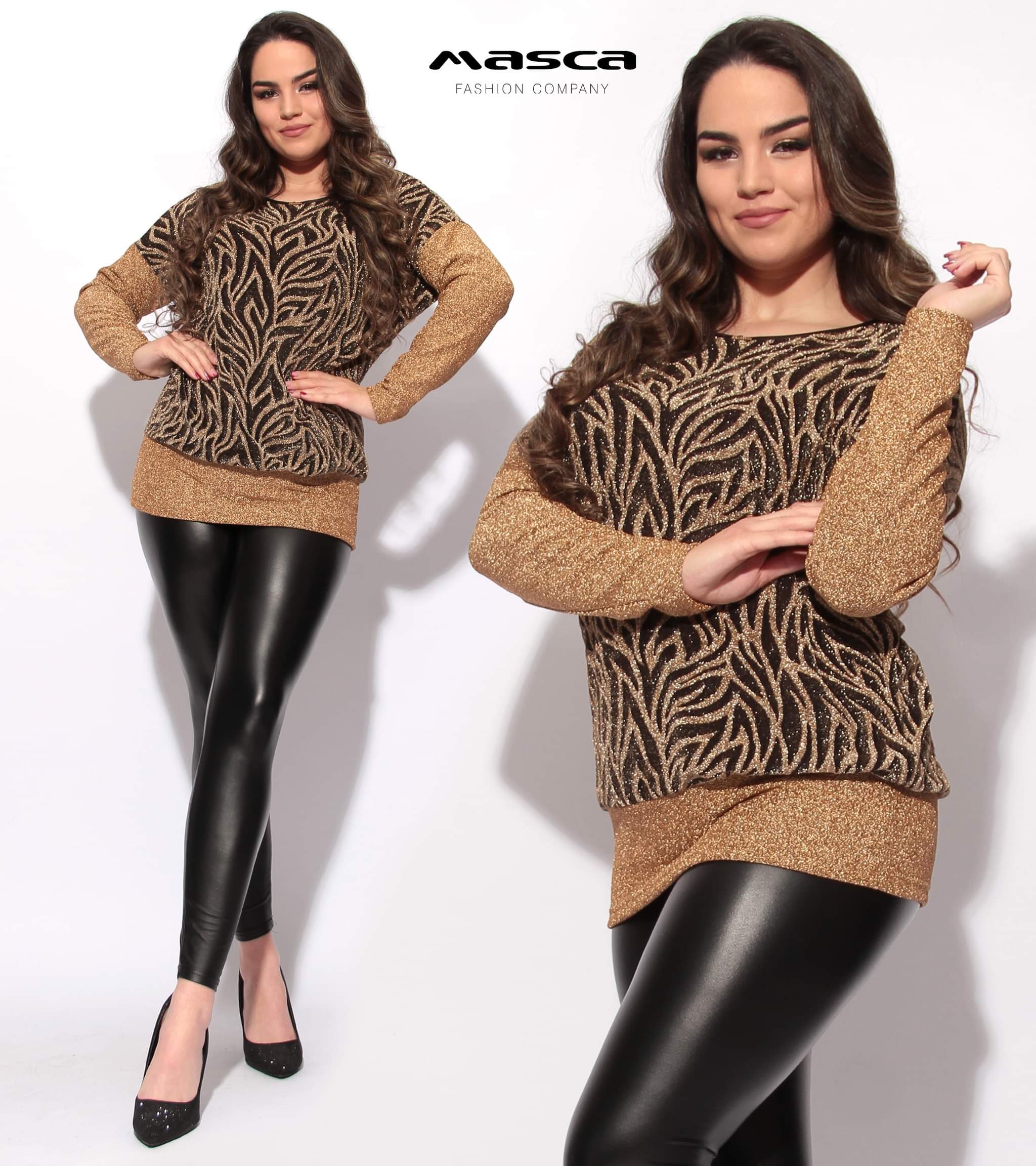 39056-F74 Masca Fashion Felső