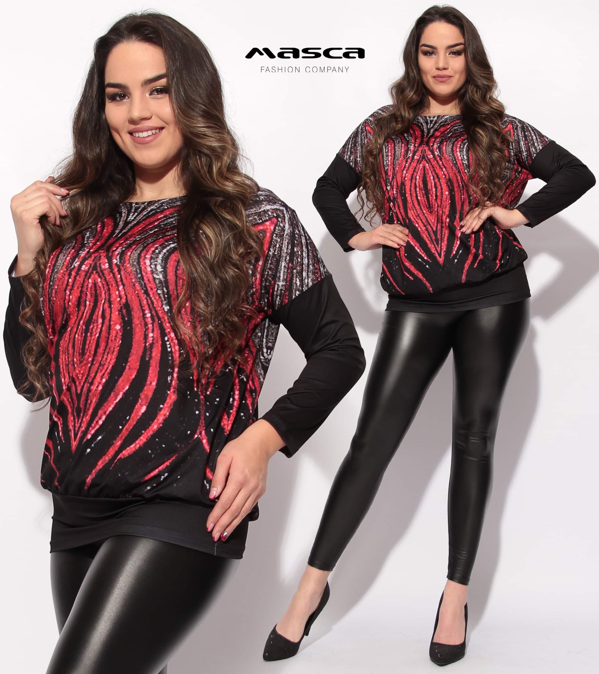 39030-F72 Masca Fashion Felső